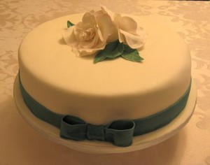 Sugar Flowers Cake