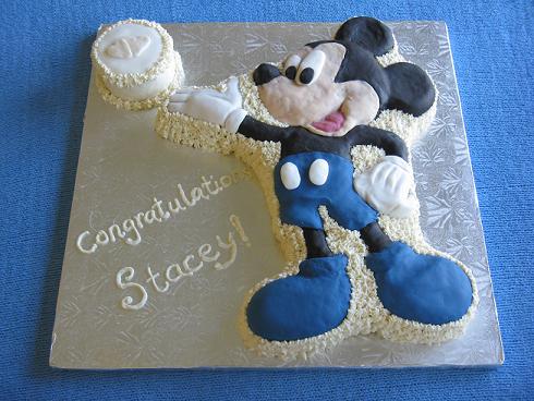 This favourite character cake was made for the ultimate Mickey Mouse fan for