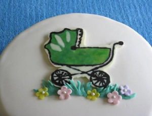 Chocolate Baby Stroller
