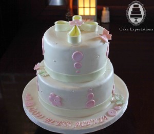 Baptism Cake