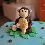 Monkey Cake Topper